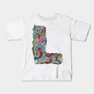 Letter L Kids T-Shirt